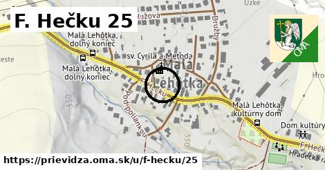 F. Hečku 25, Prievidza