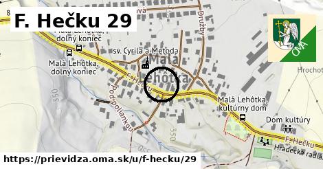 F. Hečku 29, Prievidza