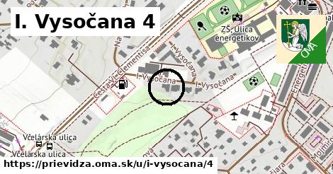 I. Vysočana 4, Prievidza