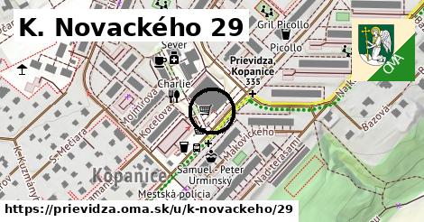 K. Novackého 29, Prievidza