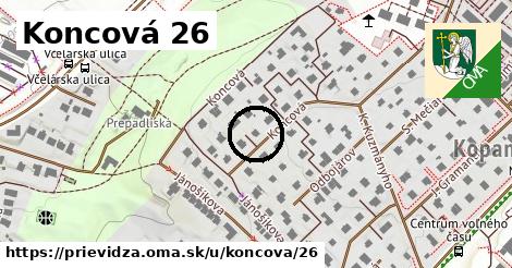 Koncová 26, Prievidza