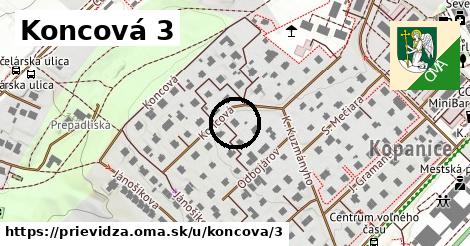 Koncová 3, Prievidza