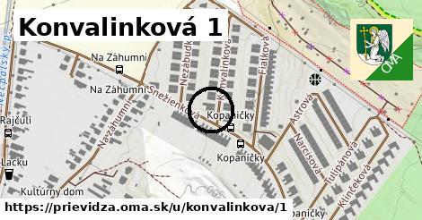 Konvalinková 1, Prievidza