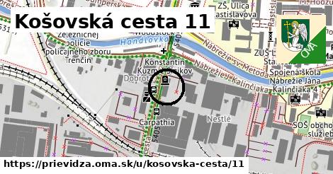 Košovská cesta 11, Prievidza