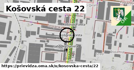 Košovská cesta 22, Prievidza