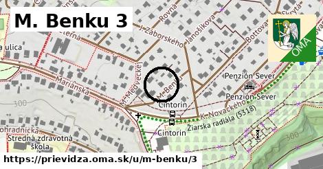M. Benku 3, Prievidza