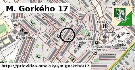 M. Gorkého 17, Prievidza