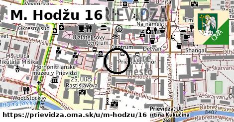 M. Hodžu 16, Prievidza