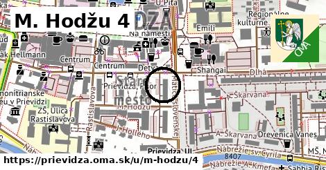 M. Hodžu 4, Prievidza