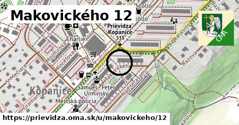 Makovického 12, Prievidza