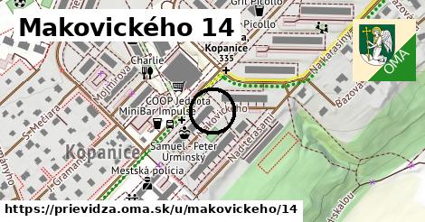 Makovického 14, Prievidza