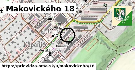 Makovického 18, Prievidza