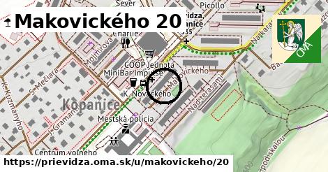 Makovického 20, Prievidza