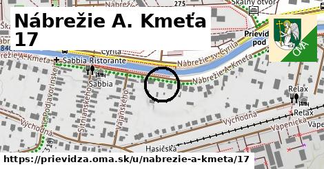 Nábrežie A. Kmeťa 17, Prievidza