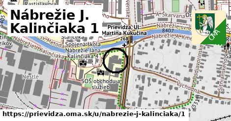 Nábrežie J. Kalinčiaka 1, Prievidza