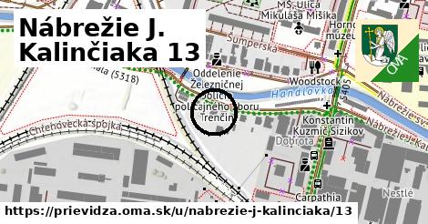 Nábrežie J. Kalinčiaka 13, Prievidza