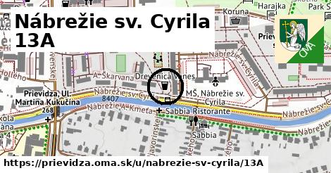 Nábrežie sv. Cyrila 13A, Prievidza