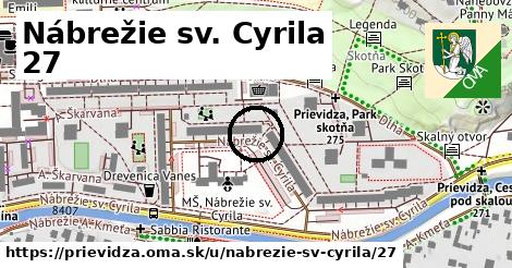 Nábrežie sv. Cyrila 27, Prievidza