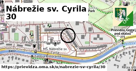 Nábrežie sv. Cyrila 30, Prievidza