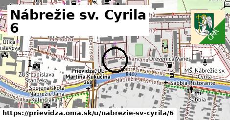 Nábrežie sv. Cyrila 6, Prievidza