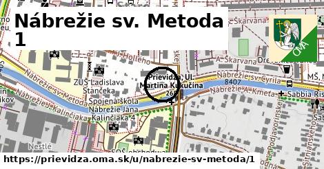 Nábrežie sv. Metoda 1, Prievidza