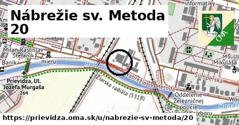 Nábrežie sv. Metoda 20, Prievidza