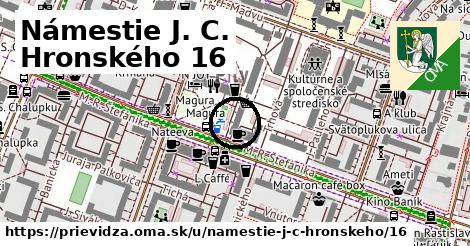 Námestie J. C. Hronského 16, Prievidza