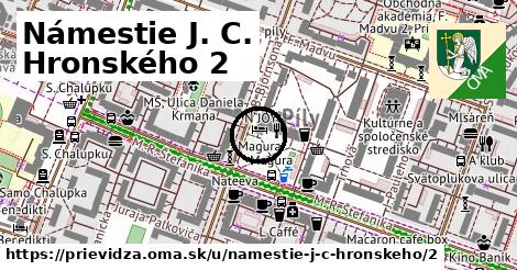 Námestie J. C. Hronského 2, Prievidza