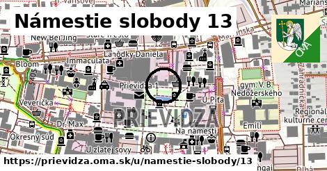 Námestie slobody 13, Prievidza