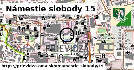 Námestie slobody 15, Prievidza