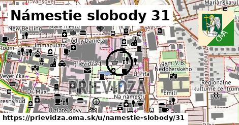 Námestie slobody 31, Prievidza