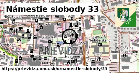 Námestie slobody 33, Prievidza