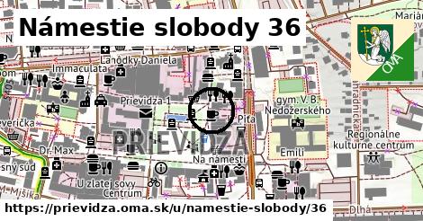 Námestie slobody 36, Prievidza