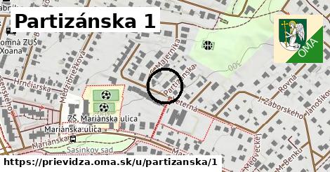 Partizánska 1, Prievidza