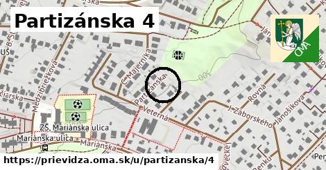 Partizánska 4, Prievidza