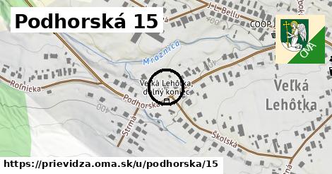 Podhorská 15, Prievidza