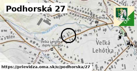 Podhorská 27, Prievidza