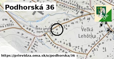 Podhorská 36, Prievidza