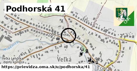 Podhorská 41, Prievidza