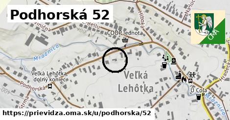 Podhorská 52, Prievidza