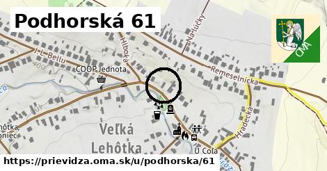 Podhorská 61, Prievidza