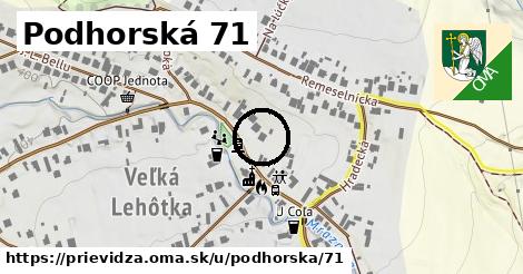 Podhorská 71, Prievidza