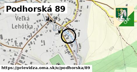 Podhorská 89, Prievidza