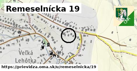 Remeselnícka 19, Prievidza
