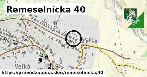Remeselnícka 40, Prievidza