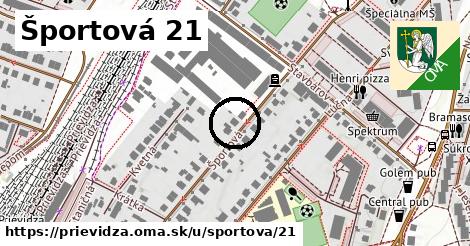 Športová 21, Prievidza