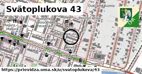 Svätoplukova 43, Prievidza