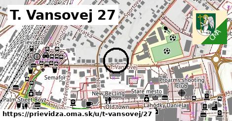 T. Vansovej 27, Prievidza