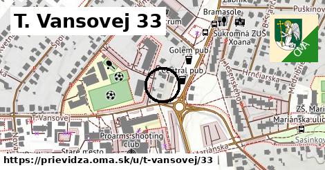 T. Vansovej 33, Prievidza