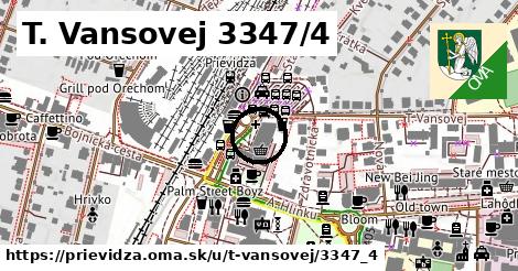 T. Vansovej 3347/4, Prievidza